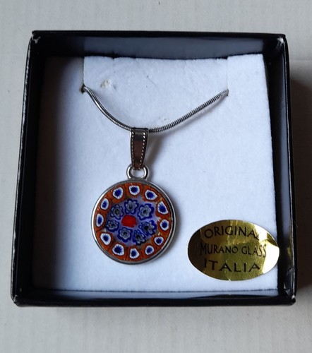 Collana con murrina veneziana - murrina,