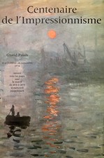 MONET BELLE AFFICHE 1974 IMPRESSIONISME GRAND PALAIS PARIS FRENCH POSTER