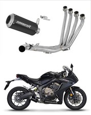 CB 650 R 2019 - 2023 Sistema di scarico Marmitta Silenziatore GP NERO DOMINATOR