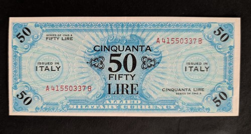 Allied military currency 50 - ,