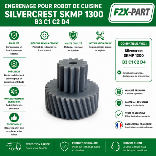Engrenage robot silvercrest - robot,