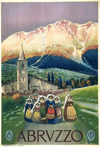 Abruzzo italia poster - abruzzo,