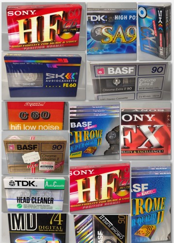 Musicassette vuote nuove - musicassette,