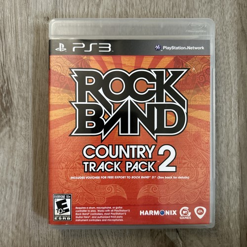 Rock band country track pack - rock,