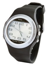 Orologio parlante Talking per non vedenti, per anziani, per ipovedenti o ciechi