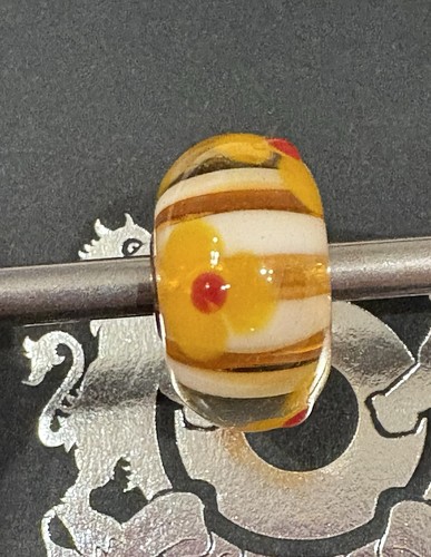 Trollbeads perla vetro - perla,