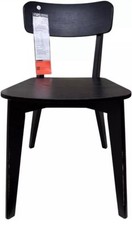 Nuovissima sedia IKEA LISABO nera 604.467.86