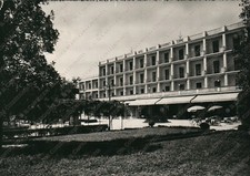 1949 ABANO TERME Stabilimento Termale Hotel Cortesi Meggiorato Padova Cartolina