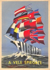 D2835) ERP EUROPA A VELE SPIEGATE
