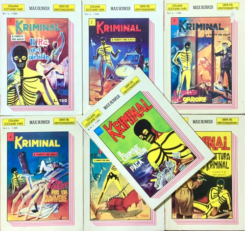 Kriminal serie del - serie, 25esimo