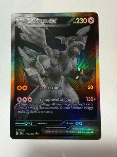 Pokemon zekrom 172 086 luce - |,