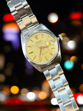 ROLEX 'SERPICO Y LAINO' 6534' DOPPIA FIRMA - QUADRANTE TROPICALE - VINTAGE DA COLLEZIONE