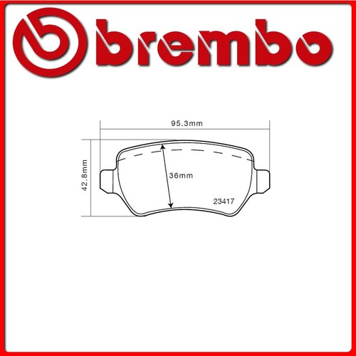B315 pastiglie freno - 07.b315.21#96,