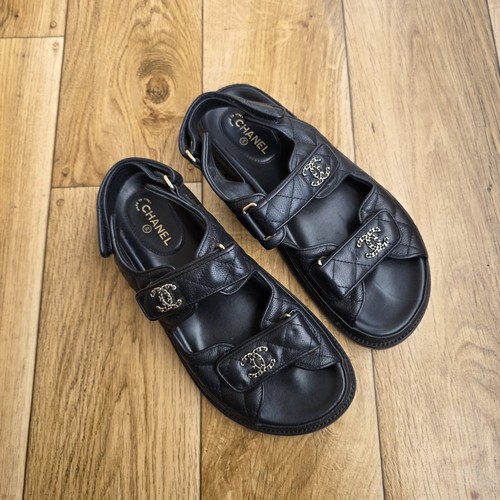 Sandali bassi chanel dad pelle - dad,