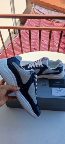 Prada america bleu - -, bleu/blanc