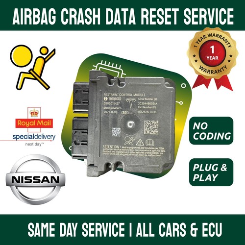 Nissan airbag ecu crash - airbag,