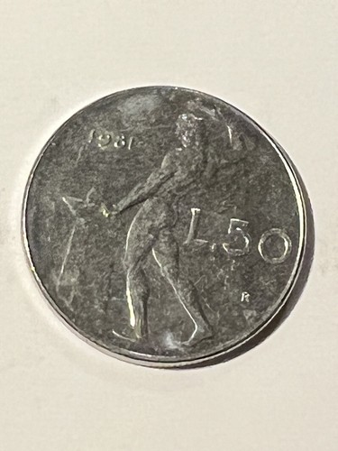 1981 italy l50 coin lire - coin,