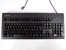 Cherry MX 3000 USB QWERTZ tastiera tastiera MX BLUE interruttore tedesco nero
