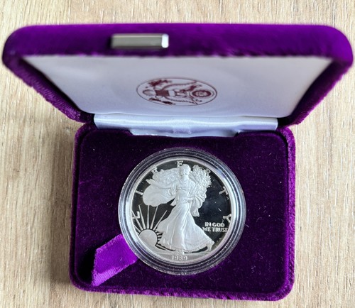 1989 silver american eagle - silver,