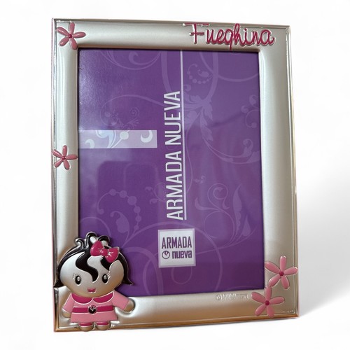 Cornice foto bambina armada - cornice,
