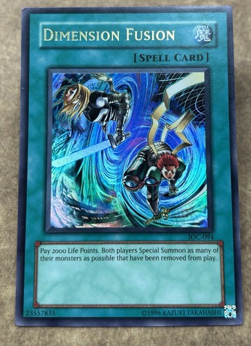 Dimension fusion - yu-gi-oh!,