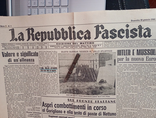 Giornale guerra 1944 rsi - di,