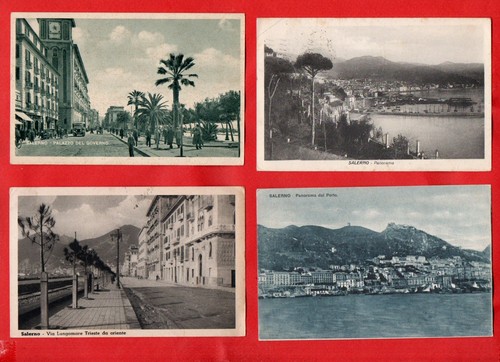Salerno lotto 8 - lotto, cartoline