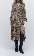 ZARA ABITO MIDI STAMPA