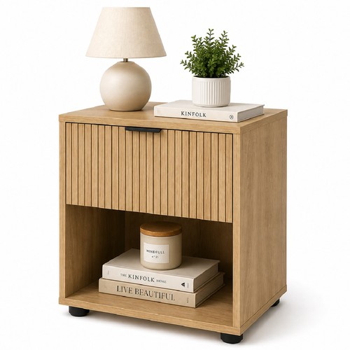 Comodino legno cassetto e - in,