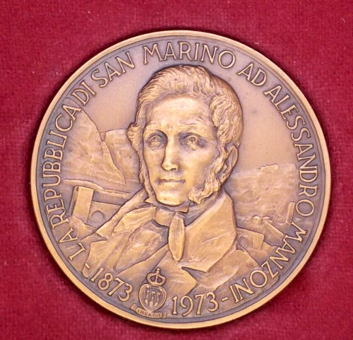Medaglia alessandro manzoni - medaglia,