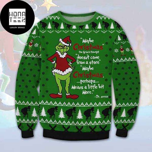 Grinch maybe christmas the - maybe,