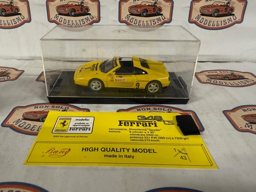 Ferrari 348 stradale yellow - ferrari,