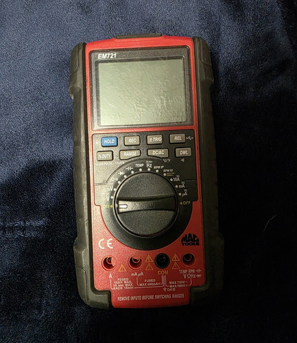 Mac tools em721 cat - cat, iii