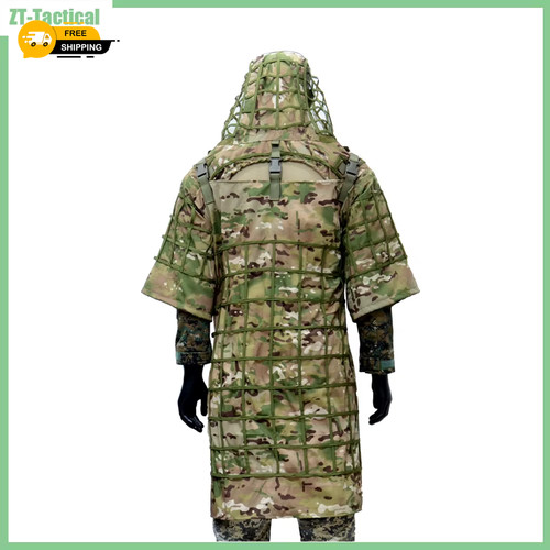 Poncho base tuta ghillie - poncho,