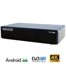 Decoder DVB-T2 4K Android TV