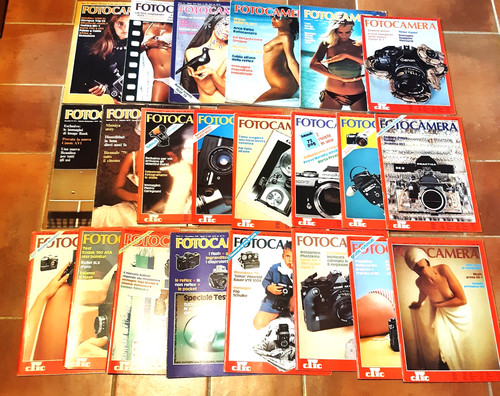 Fotocamera lotto 22 riviste - fotocamera,