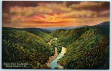 Cartolina - Tramonto sul