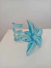 porta candele in vetro Di Murano 