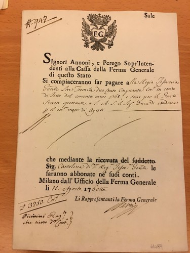 Modulo tributario firmato - , da