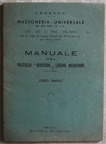 Manuale del fratello - del, maestro