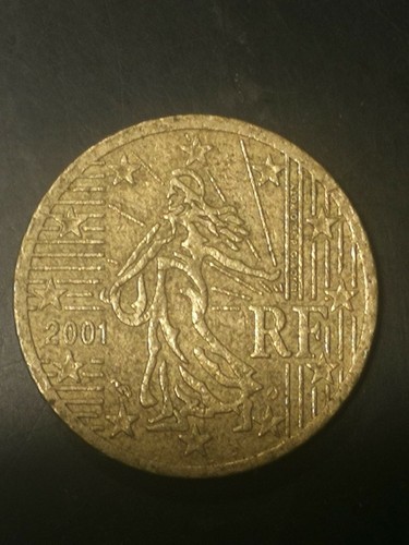 Centesimi francia 2001 - centesimi,
