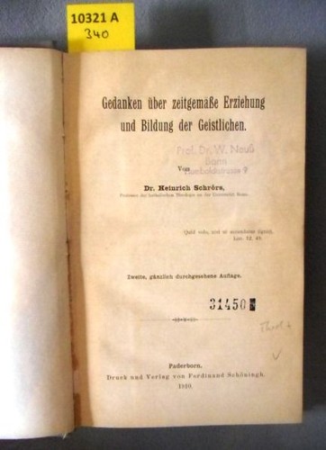 Gedanken über zeitgemäße