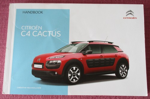 Manuale citroen cactus - manuale, c4