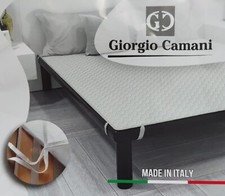 Coprirete trapuntato con lacci
