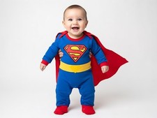Superman vestito crescita