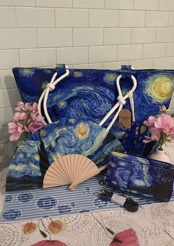 Borsa mare notte stellata - borsa, mare"notte