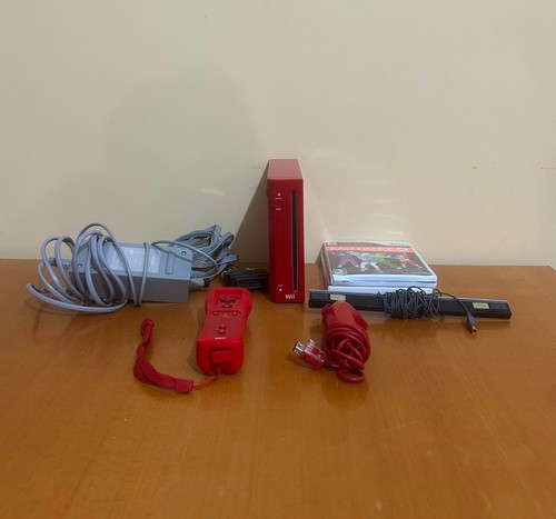 Console nintendo wii rossa - console,