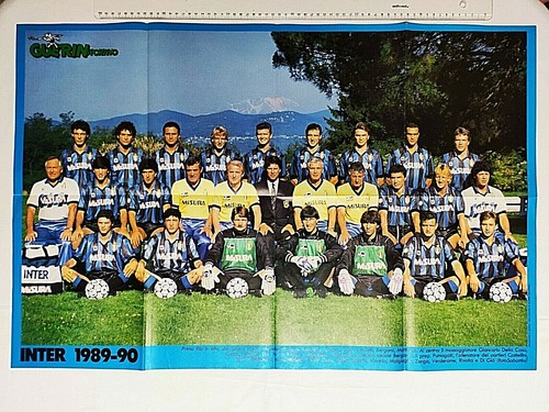 Poster inter 1989 - inter, 89-90