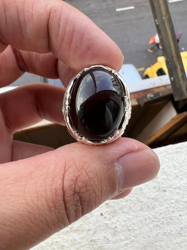 Anello argento sterling - in,