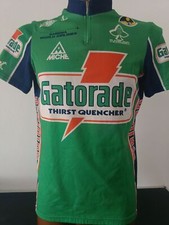 MAGLIA SHIRT CYCLING BIKE CICLISMO VINTAGE CLEMENT RAULER GATORADE TG XL